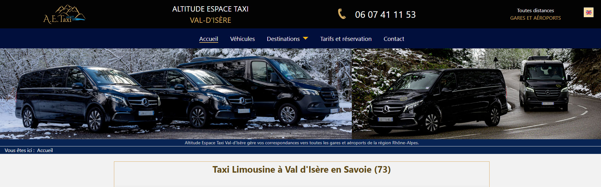 Image du site Altitude Espace Taxi